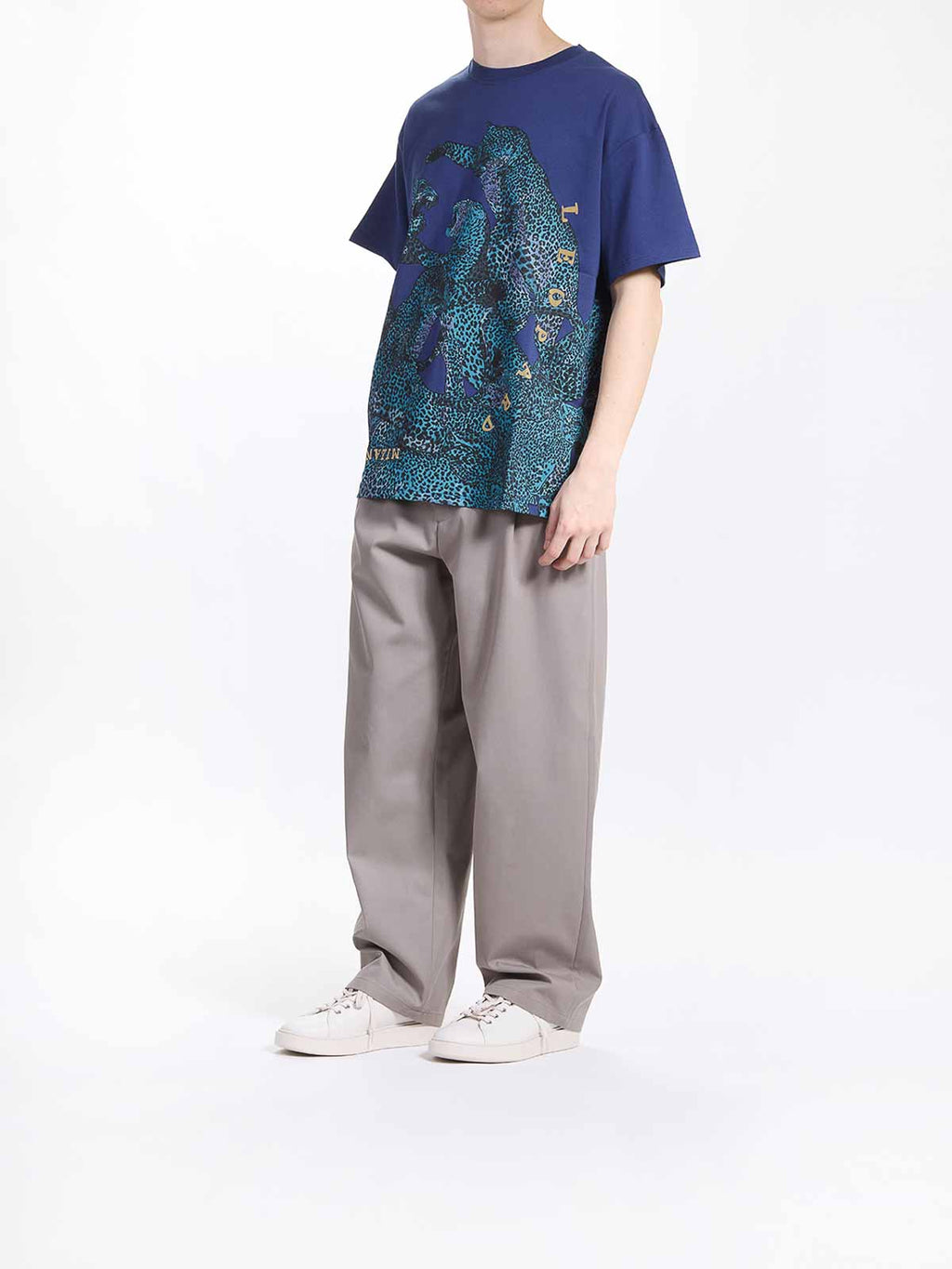 Placed Full Leopard T-Shirt*